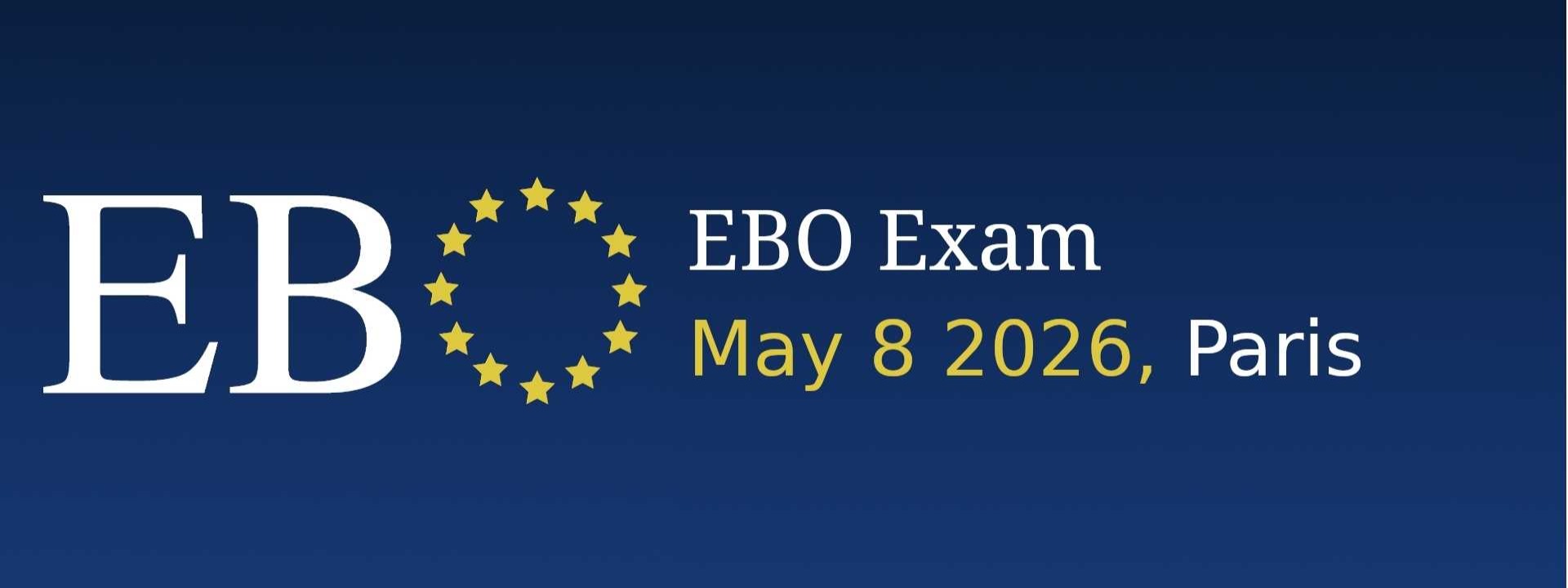 EBO Spring Exam 2026 cover image