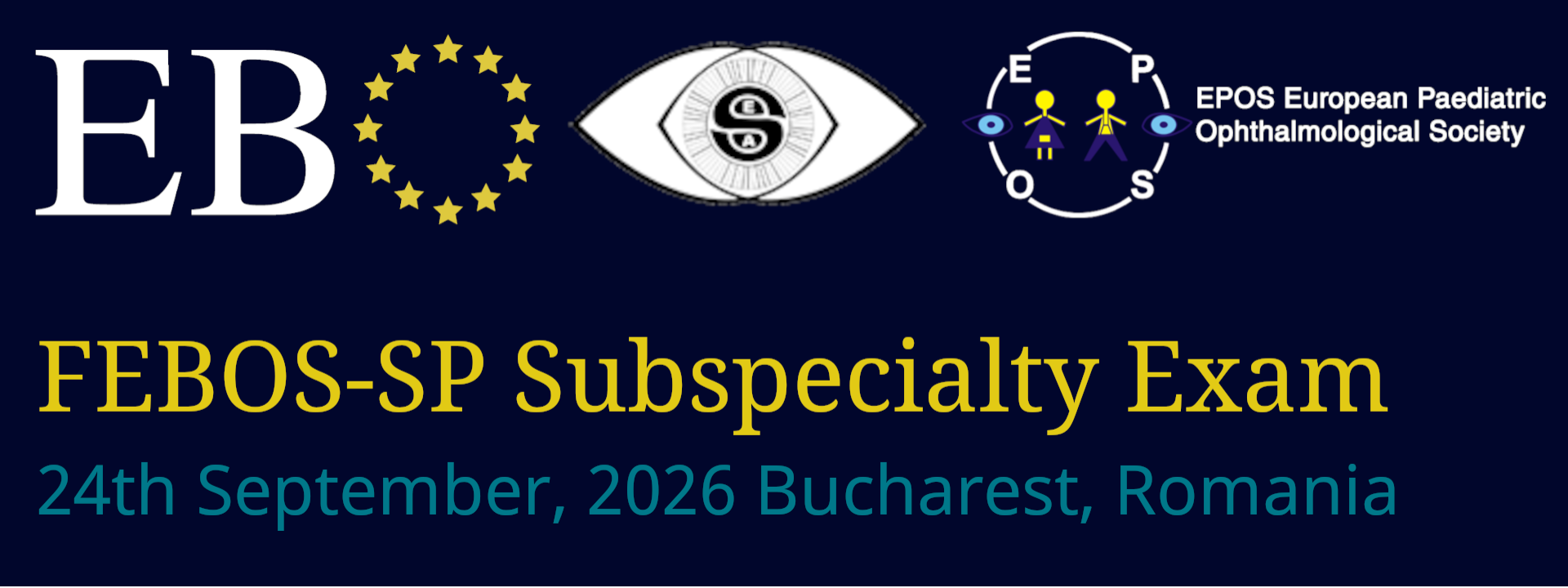 FEBOS Strabismus & Paediatric Ophthalmology Exam 2026 cover image